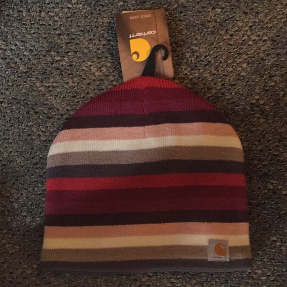Carhartt Accessories - Carhartt Women's MultiStriped Beanie -OSFA